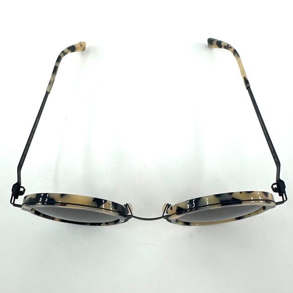 Mykita Unisex Black/Cream Phillys 953 Round Sunglasses main image 9